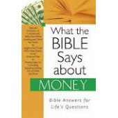 What The Bible Says About Money by Barbour Publishing 